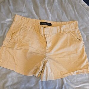 Calvin Klein Tan Women's Cotton Bermuda Shorts